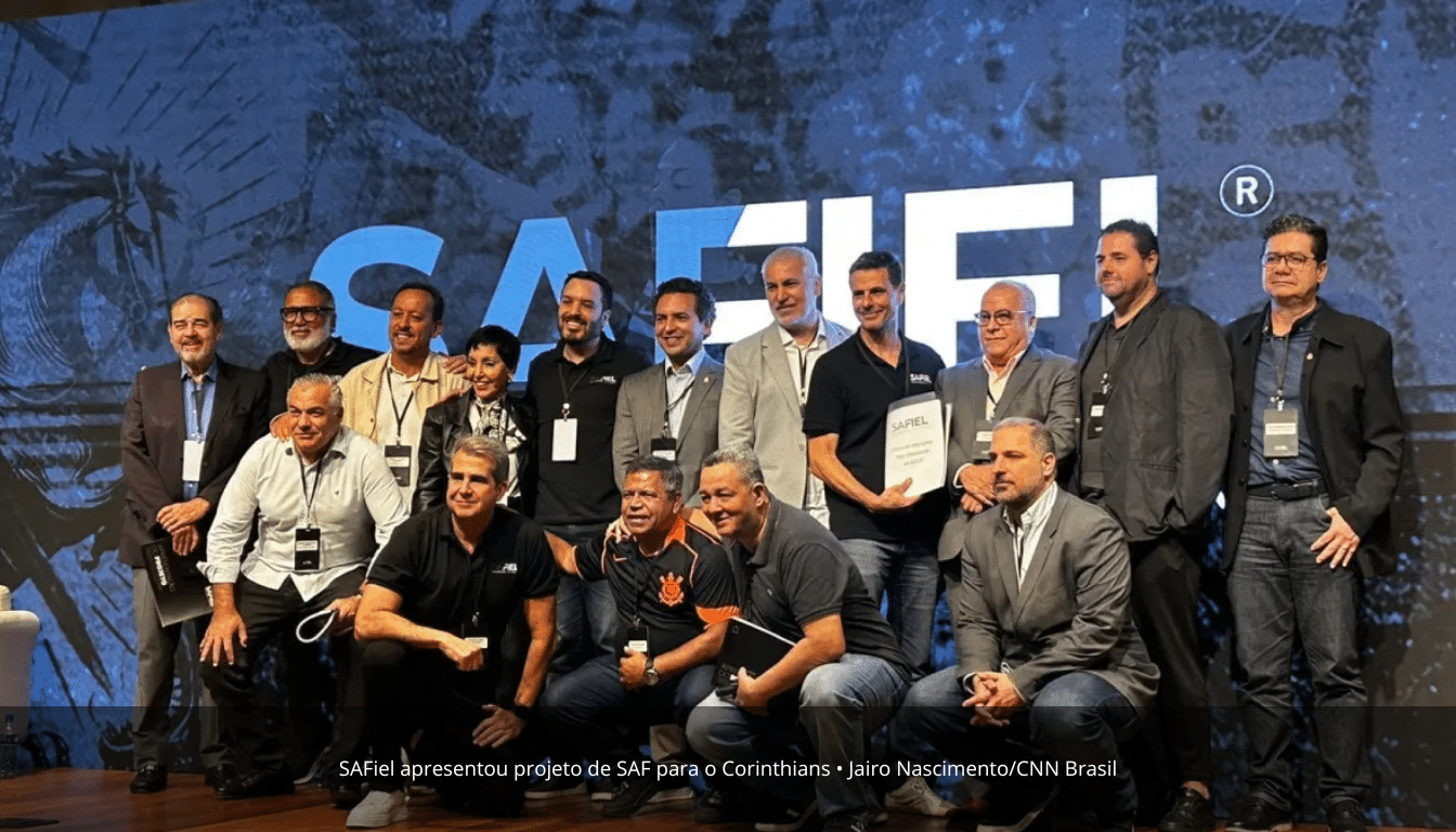SAFiel apresentou projeto de SAF para o Corinthians
