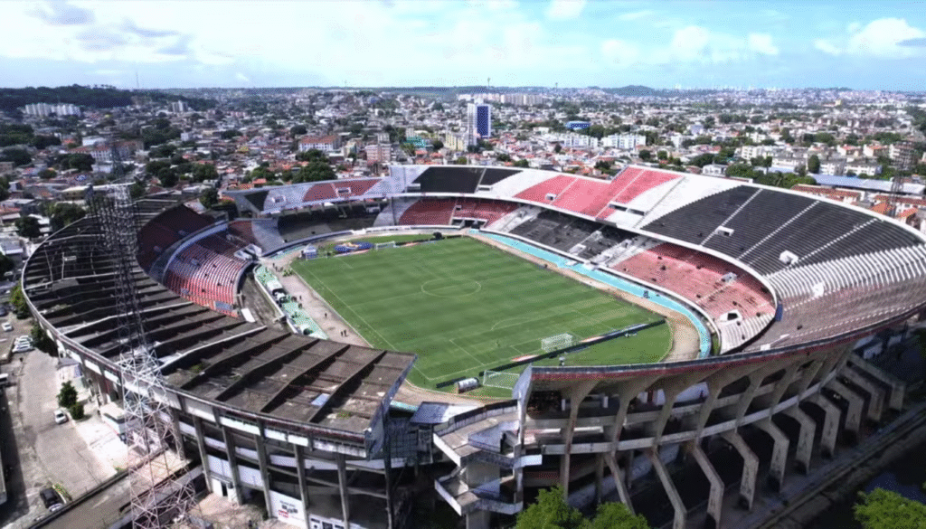 Estádio do Arruda antes de Santa Cruz x Sport
