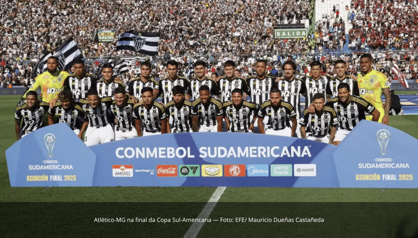 Atlético-MG perde Sul-Americana nos pênaltis