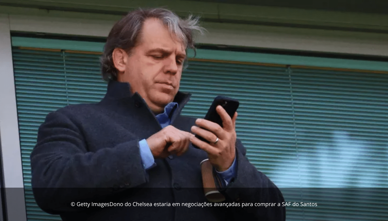 Dono do Chelsea está em negociação avançada para comprar o Santos