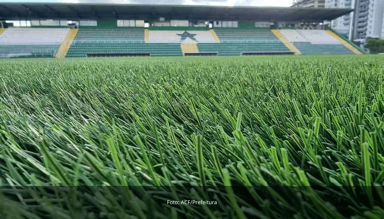 Gramado sintético no Brasileirão 2026