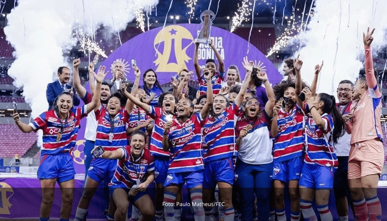 Fortaleza anuncia fim do futebol feminino a partir de 2026 e recebe punição da CBF