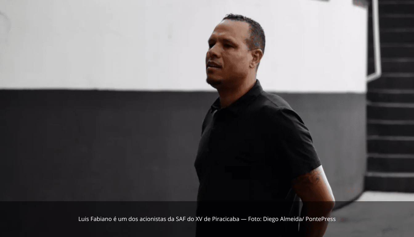Luis Fabiano se torna acionista em SAF do XV de Piracicaba