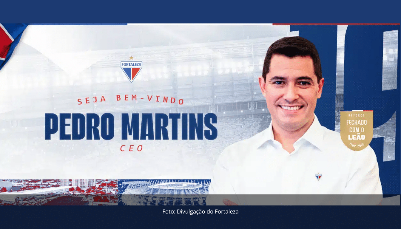 Pedro Martins é o novo CEO de Futebol do Fortaleza