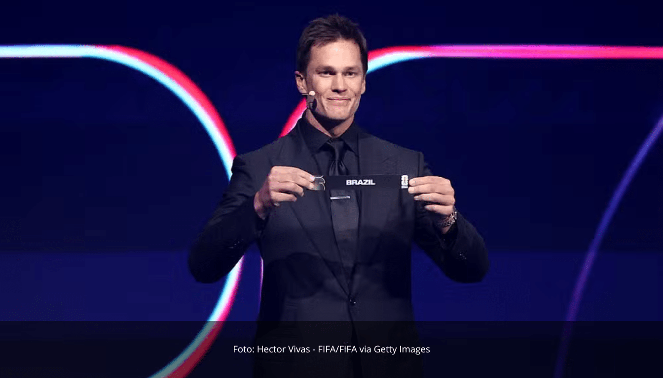 Tom Brady sorteia o Brasil no grupo C da Copa do Mundo 2026