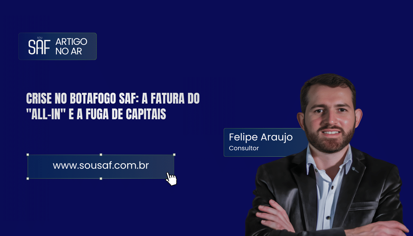 Crise no Botafogo SAF: A fatura do "ALL-IN" e a fuga de capitais