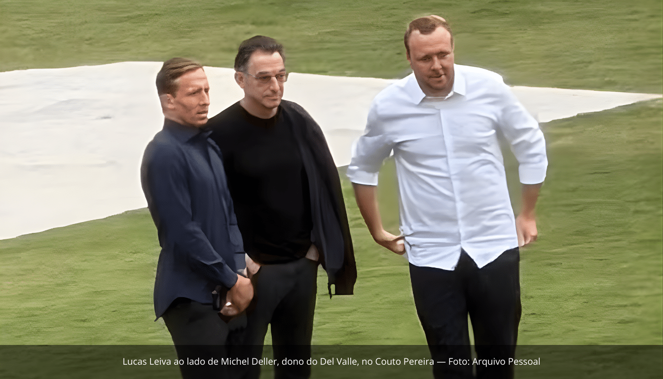 Michel Deller faz primeira aparição pública no Coritiba após acordo com o Independiente del Valle
