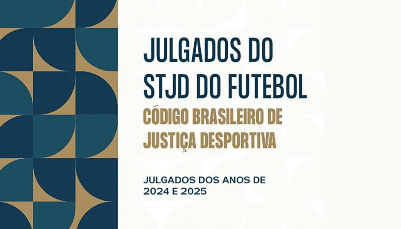 STJD lança livro com jurisprudência de 2024 e 2025 para fortalecer Justiça Desportiva brasileira