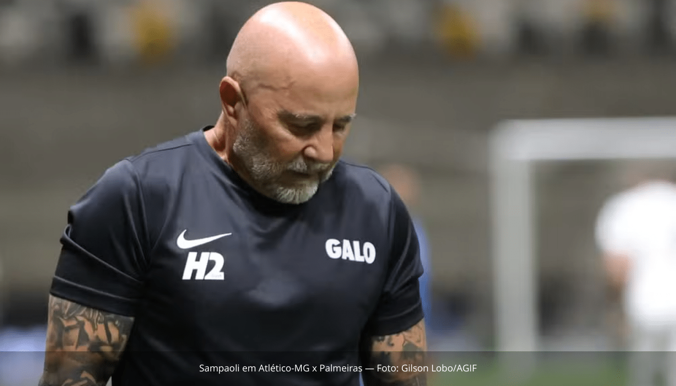Atlético-MG anuncia saída de Jorge Sampaoli após início irregular de temporada