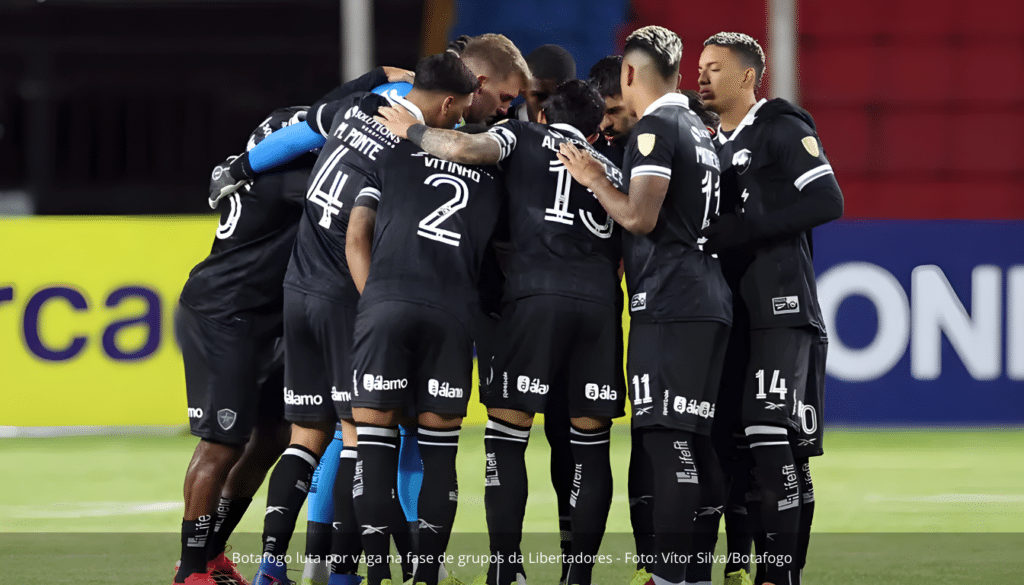 Botafogo contra Nacional Potosí na Libertadores