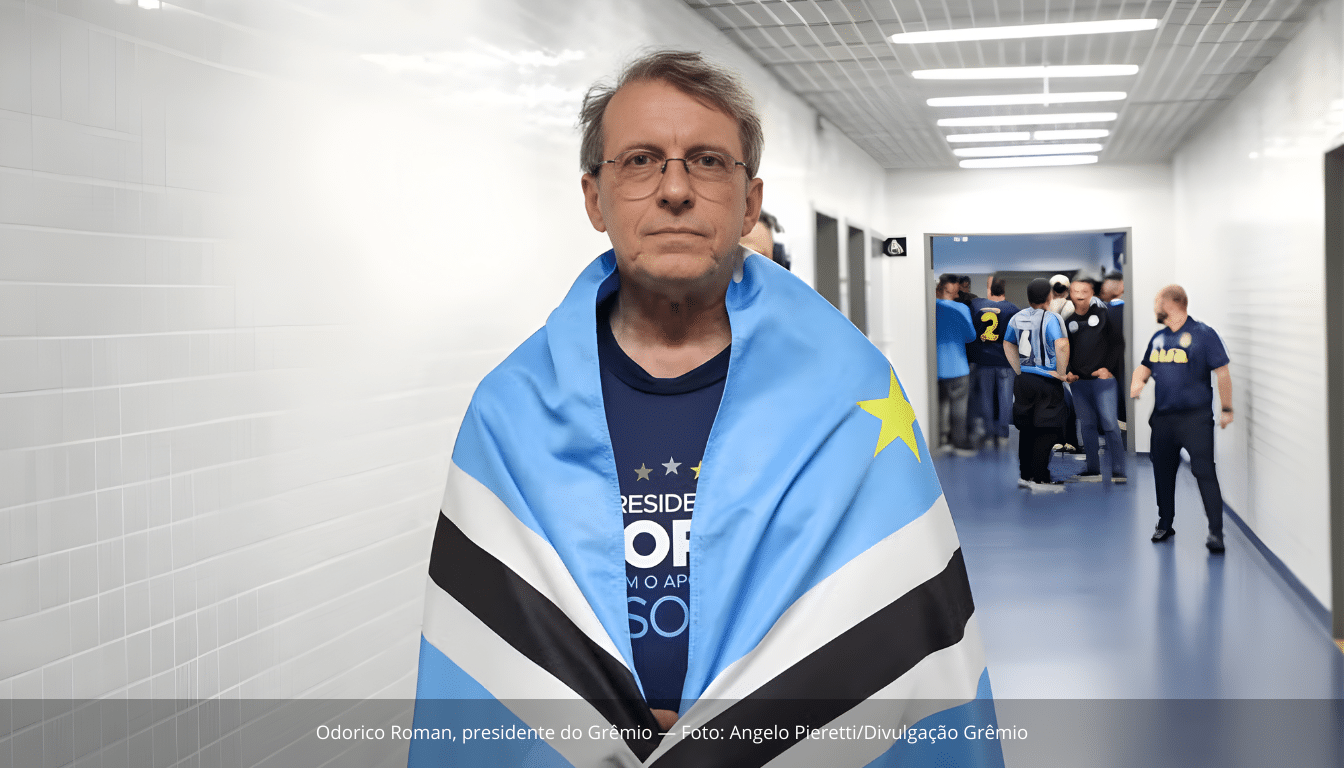 Novo presidente do Grêmio rejeita SAF e aposta em fortalecimento financeiro do modelo associativo