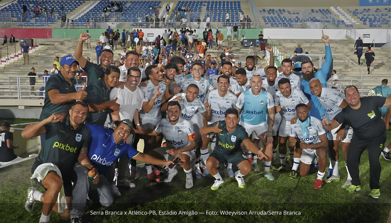 Serra Branca SAF estreia na Copa do Brasil em duelo único fora de casa