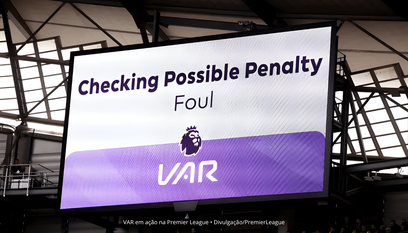 75,7% dos torcedores da Premier League rejeitam VAR