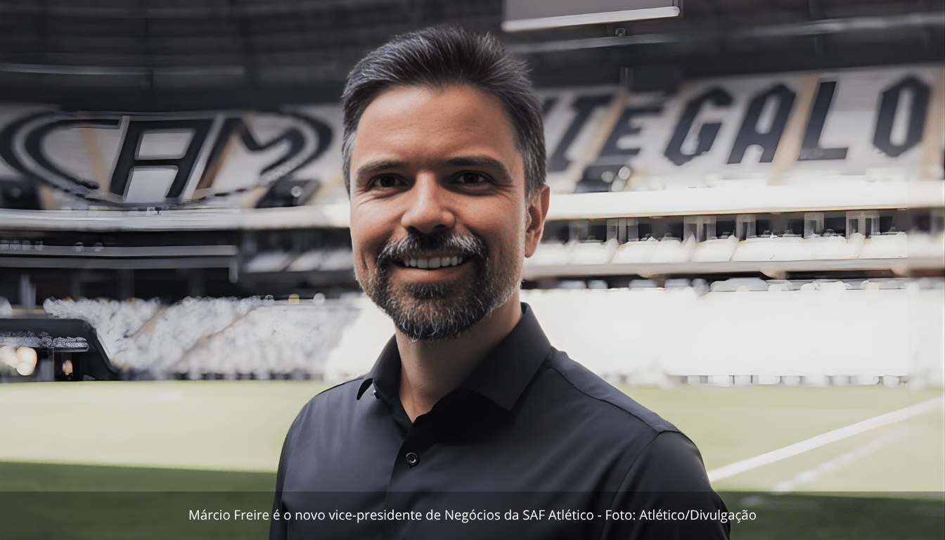 Atlético-MG reforça SAF com criação de vice-presidência de Negócios e contratação de Márcio Freire