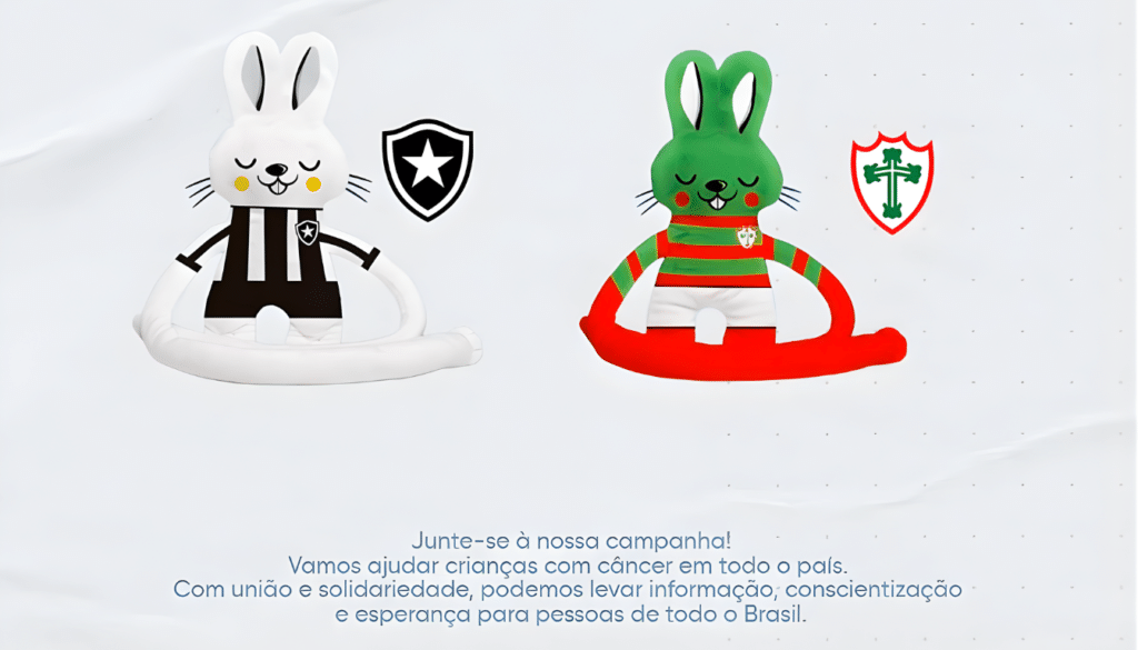 Botafogo e Portuguesa como parceiros