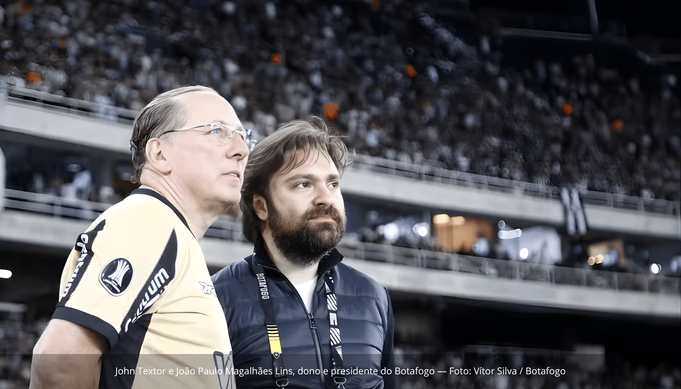 Botafogo se articula para conter movimentações de John Textor e proteger recursos da SAF