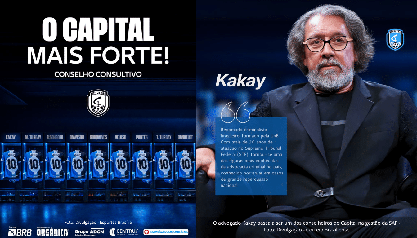Capital implanta conselho consultivo para modernizar governança e fortalecer projeto esportivo da SAF