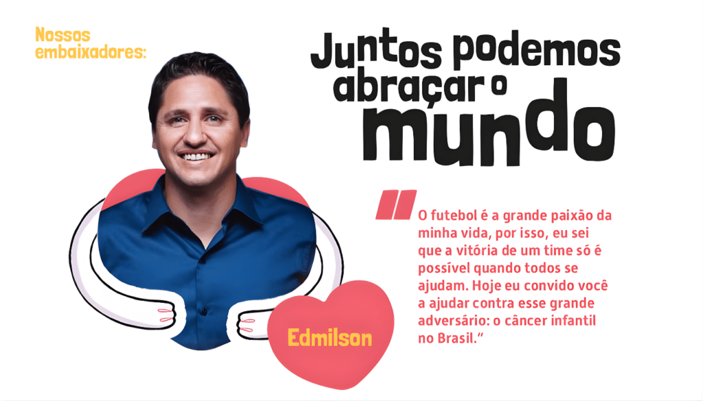Edmilson - embaixador do Abracinho