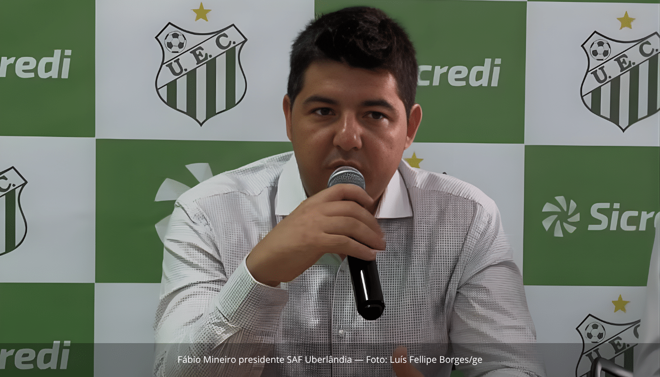 Uberlândia SAF muda nome e identidade visual por naming rights com marca global