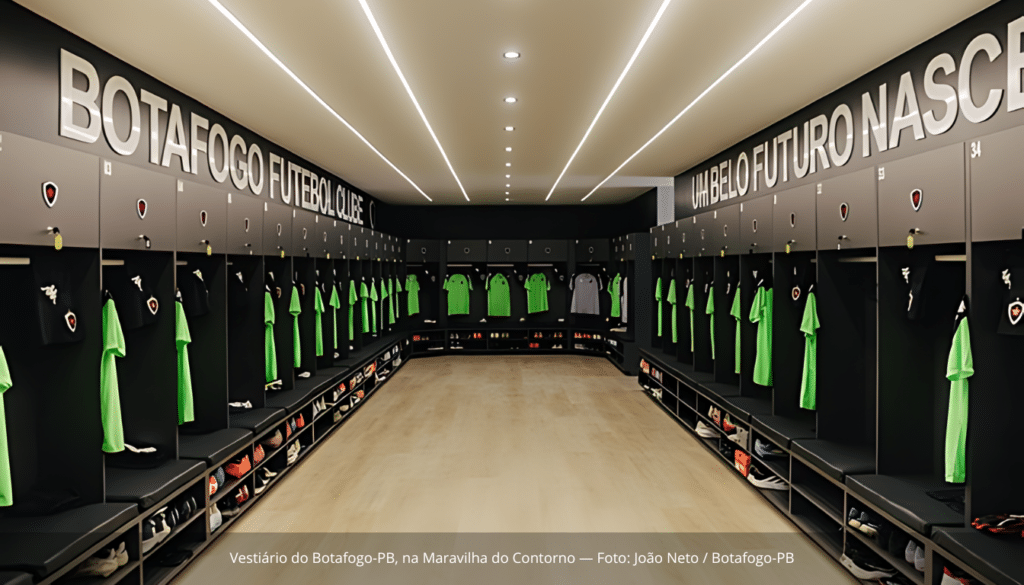 Vestiário do Botafogo-PB