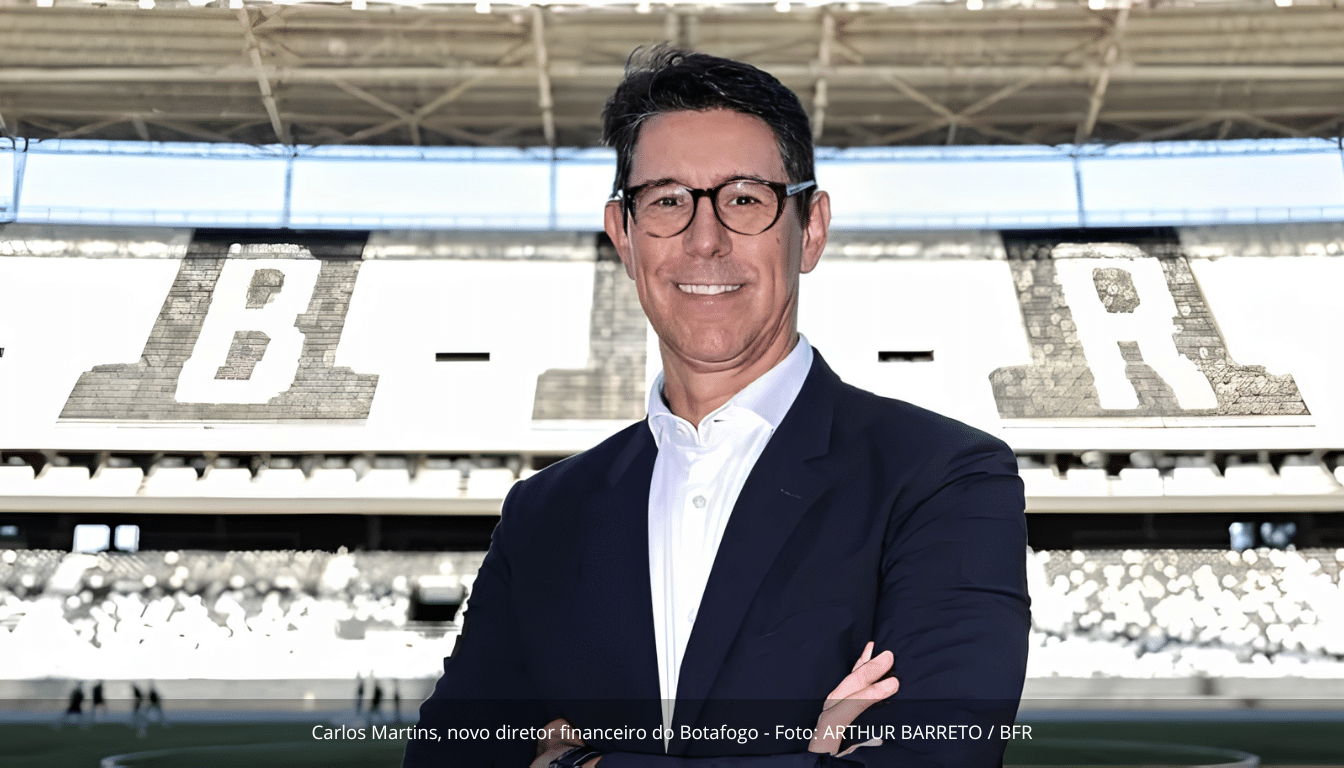 Botafogo oficializa Carlos Martins como novo diretor financeiro da SAF