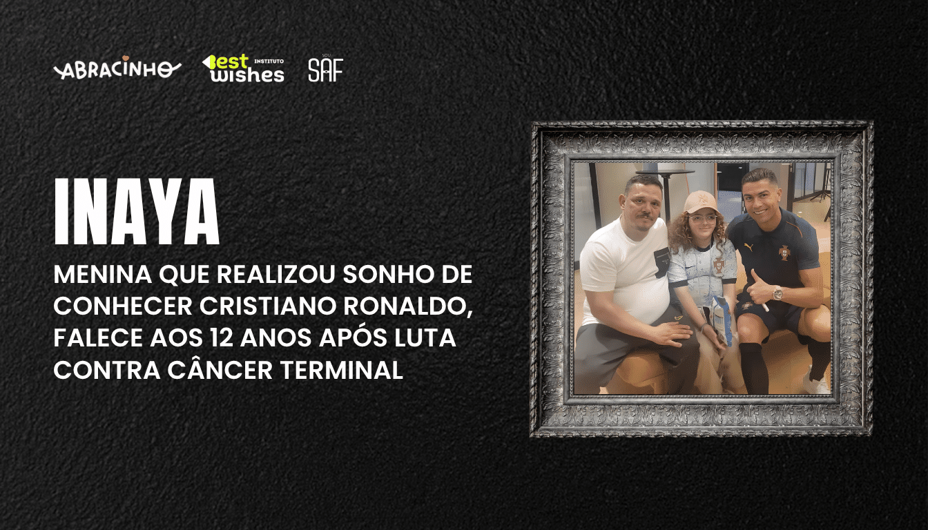 Inaya e Cristiano Ronaldo