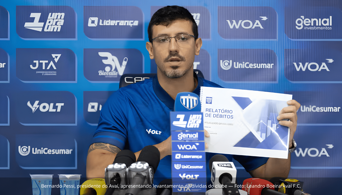 Avaí enfrenta crise financeira emergencial e está pendente em Fair Play Financeiro
