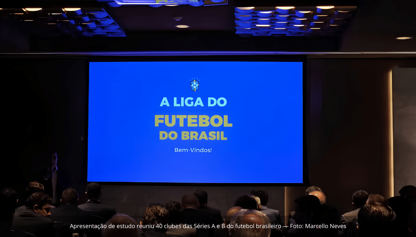 CBF convoca clubes das Séries A e B para nova rodada de negociação sobre liga única no futebol brasileiro
