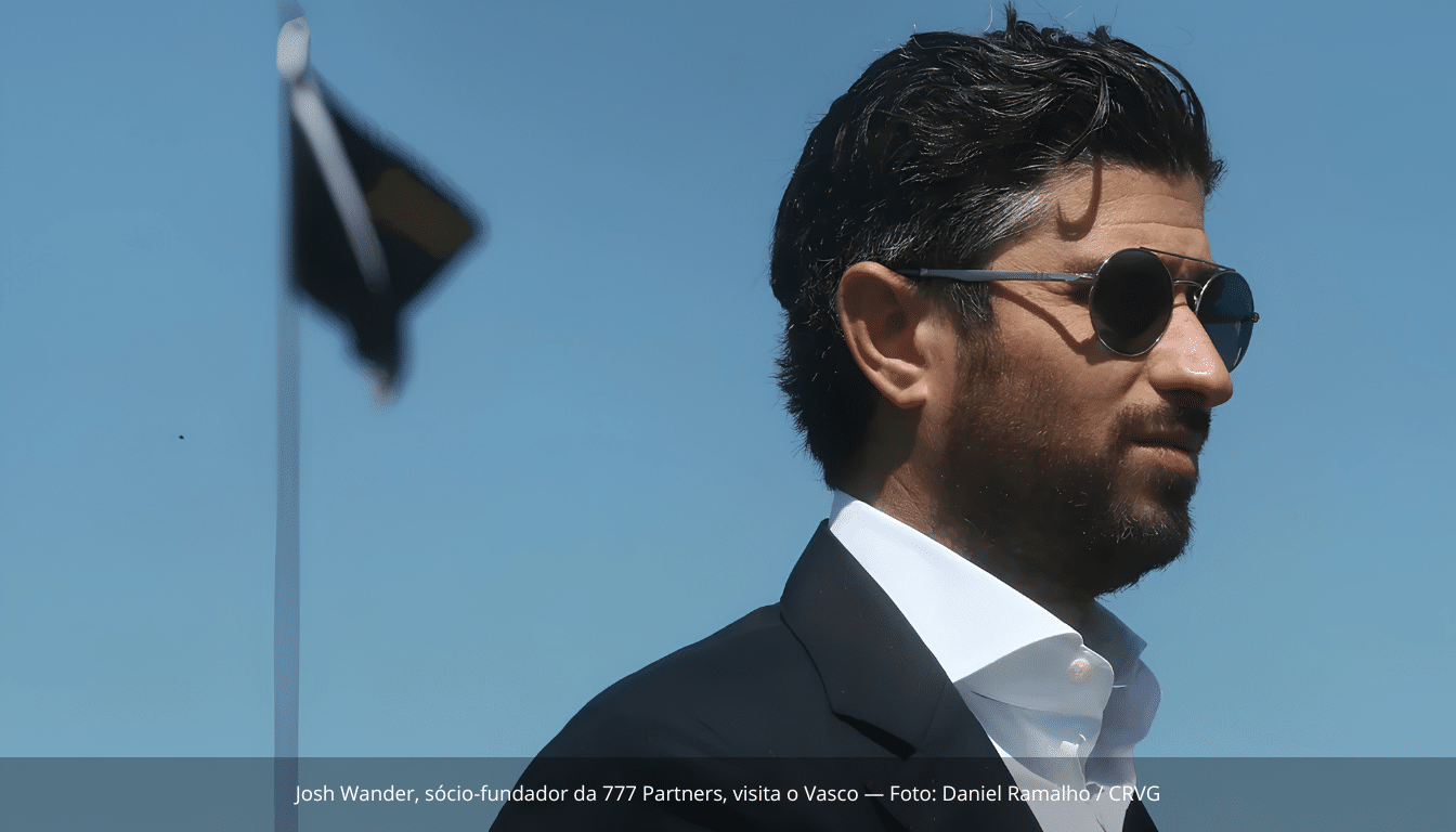 Justiça penhora ações da 777 na SAF do Vasco e condiciona venda a autorização judicial