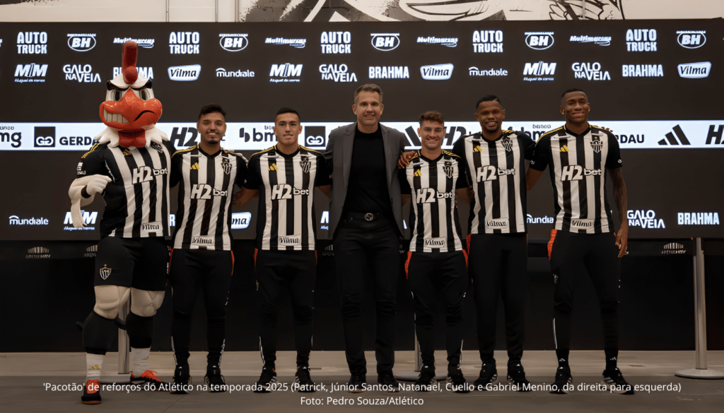 Reforços do Atlético-MG para 2025
