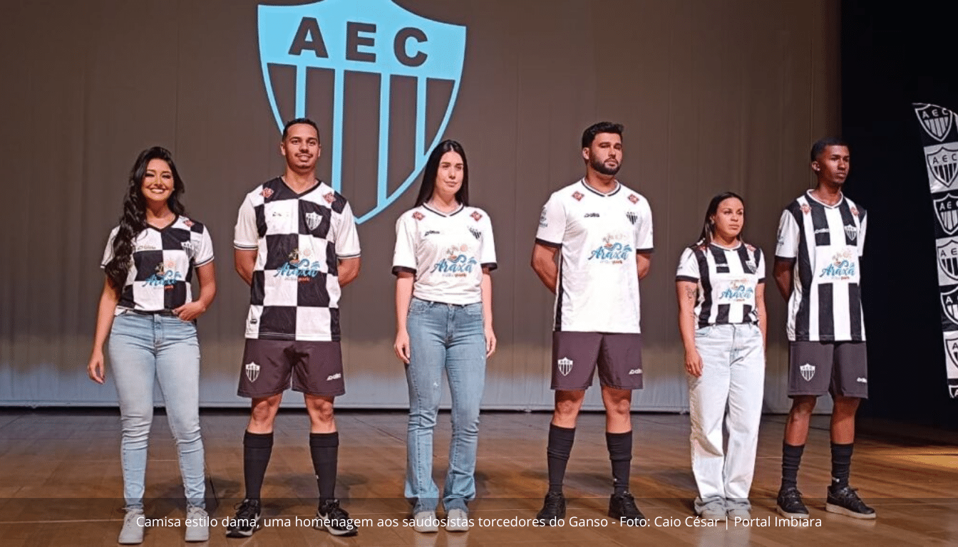 Araxá Esporte SAF apresenta novos uniformes e firma cooperação estratégica com o Uniaraxá