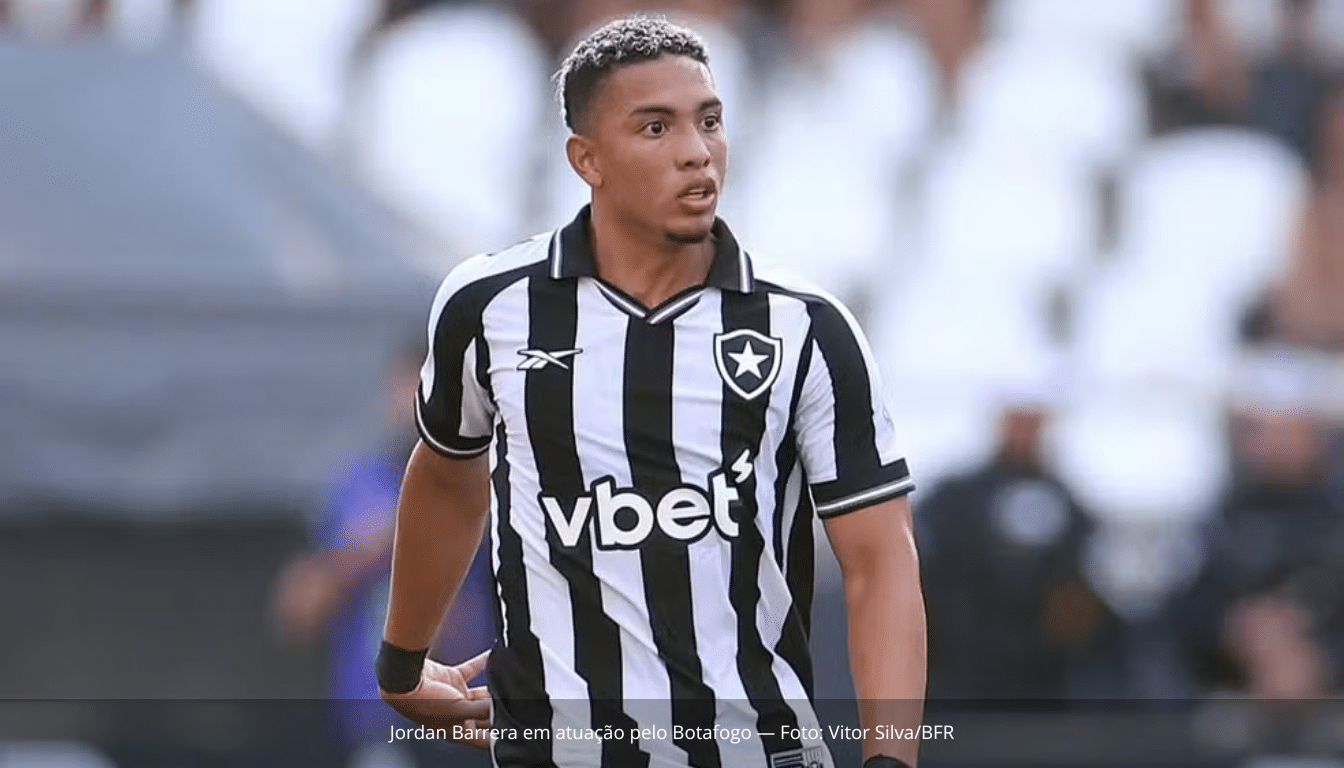 Botafogo volta a sofrer bloqueio da Fifa por dívida em contratação de Jordan Barrera
