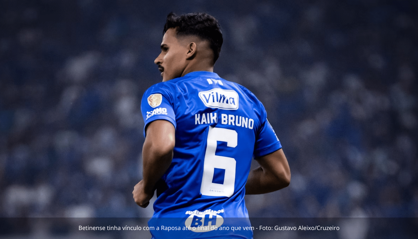 Cruzeiro acerta transferência de Kaiki ao Como 1907 por meio de empréstimo com obrigação de compra. Entenda a motivo