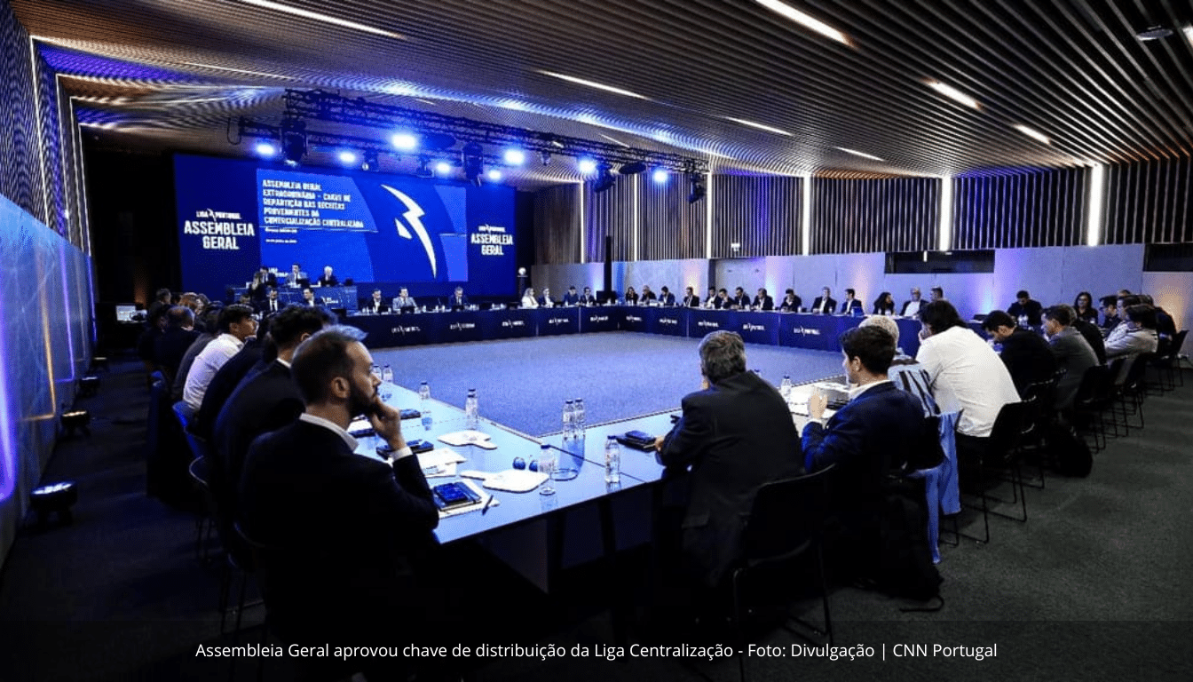 Futebol em Portugal: Clubes aprovam modelo de distribuição para centralização dos direitos de TV