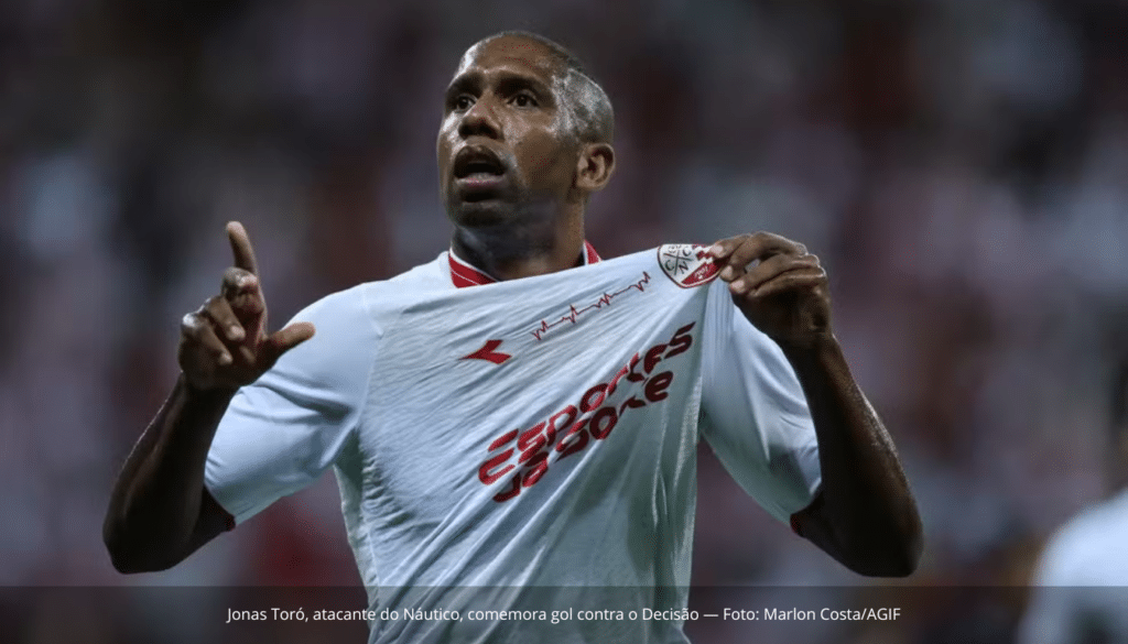Jonas Toró, atacante do Náutico