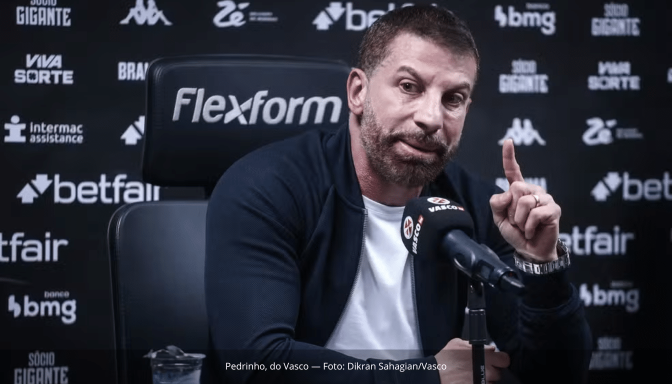 Justiça afasta Pedrinho do comando da SAF do Vasco e nomeia interventora judicial