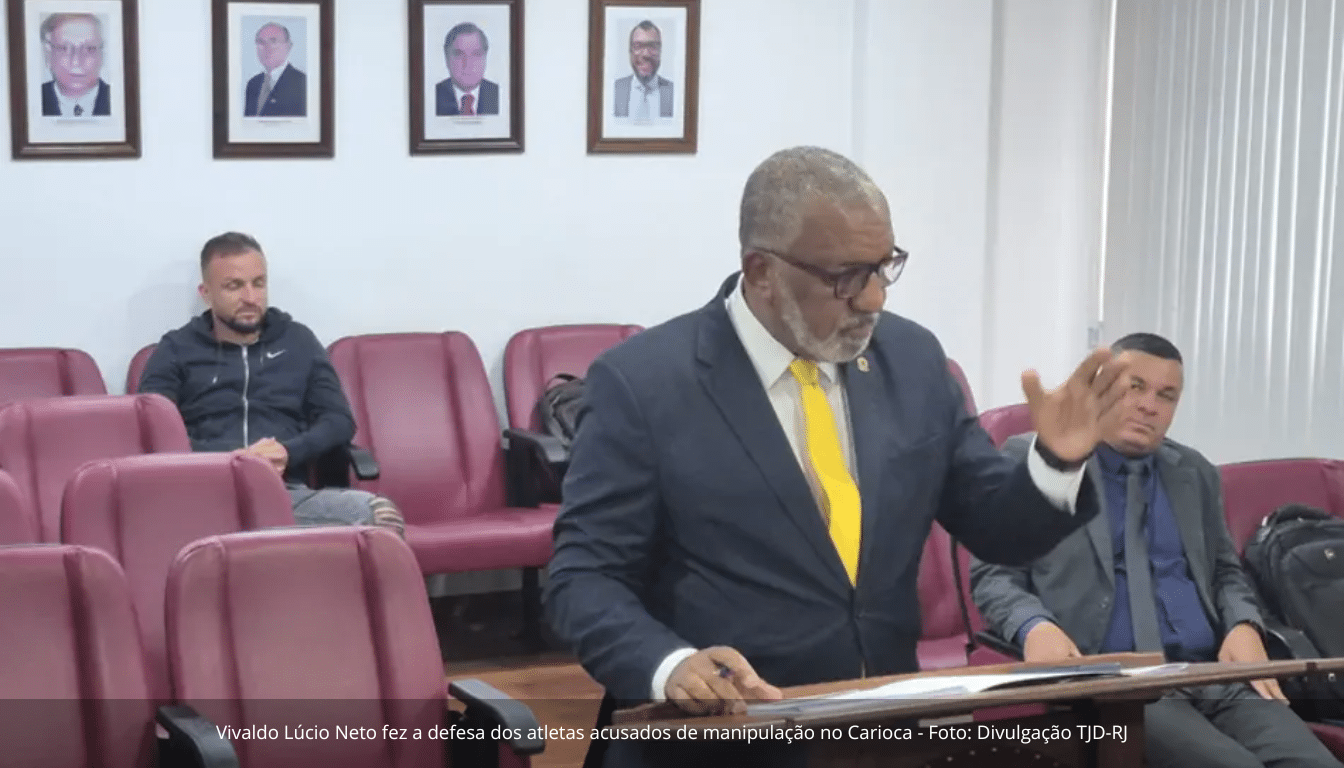 Justiça desportiva condena jogadores por manipulação de resultados no Campeonato Carioca. Cabe recurso
