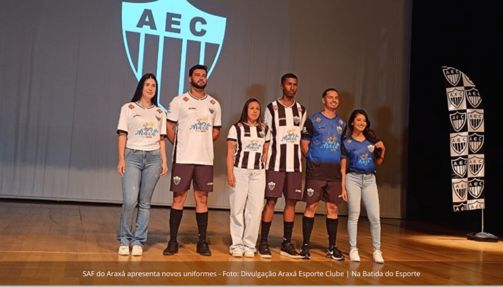 SAF do Araxá apresenta novos uniformes