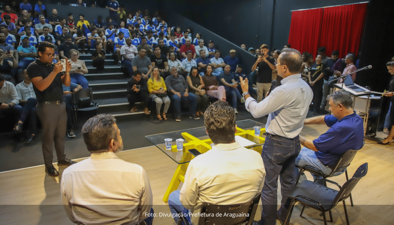 Araguaína recebe projeto Gol do Brasil da CBF para transformar a vida de 200 jovens através do esporte