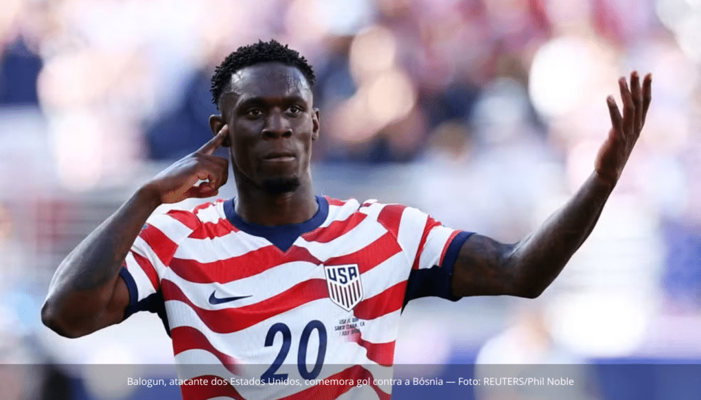 Balogun, atacante dos Estados Unidos