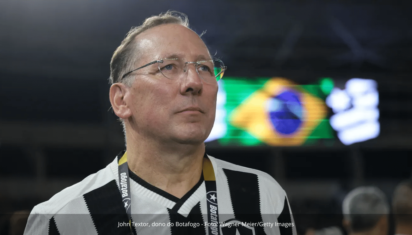 Botafogo anuncia destituição de John Textor do Conselho de Administração da SAF