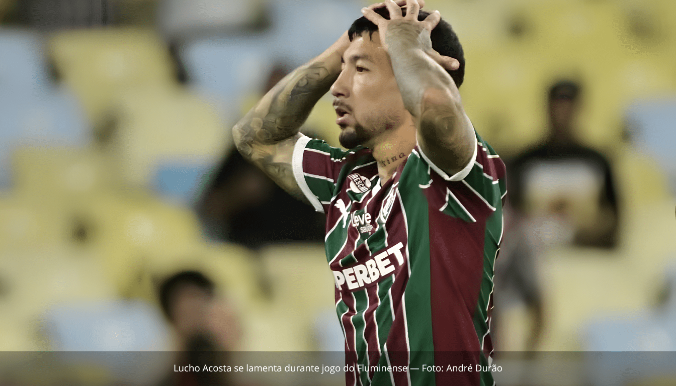Cartão amarelo de Lucho Acosta, do Fluminense, gera alerta de manipulação em apostas e abre investigação na CBF