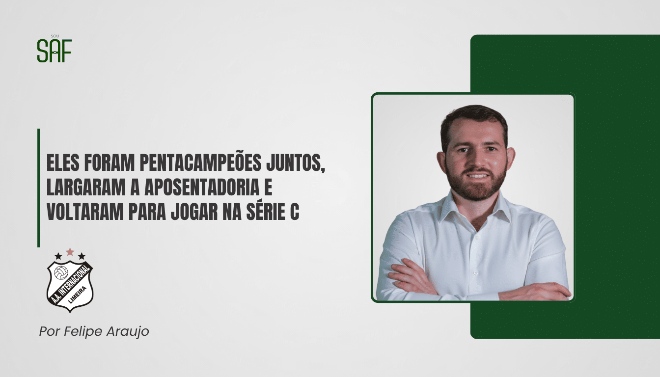 Eles foram pentacampeões juntos, largaram a aposentadoria e voltaram para jogar na série C