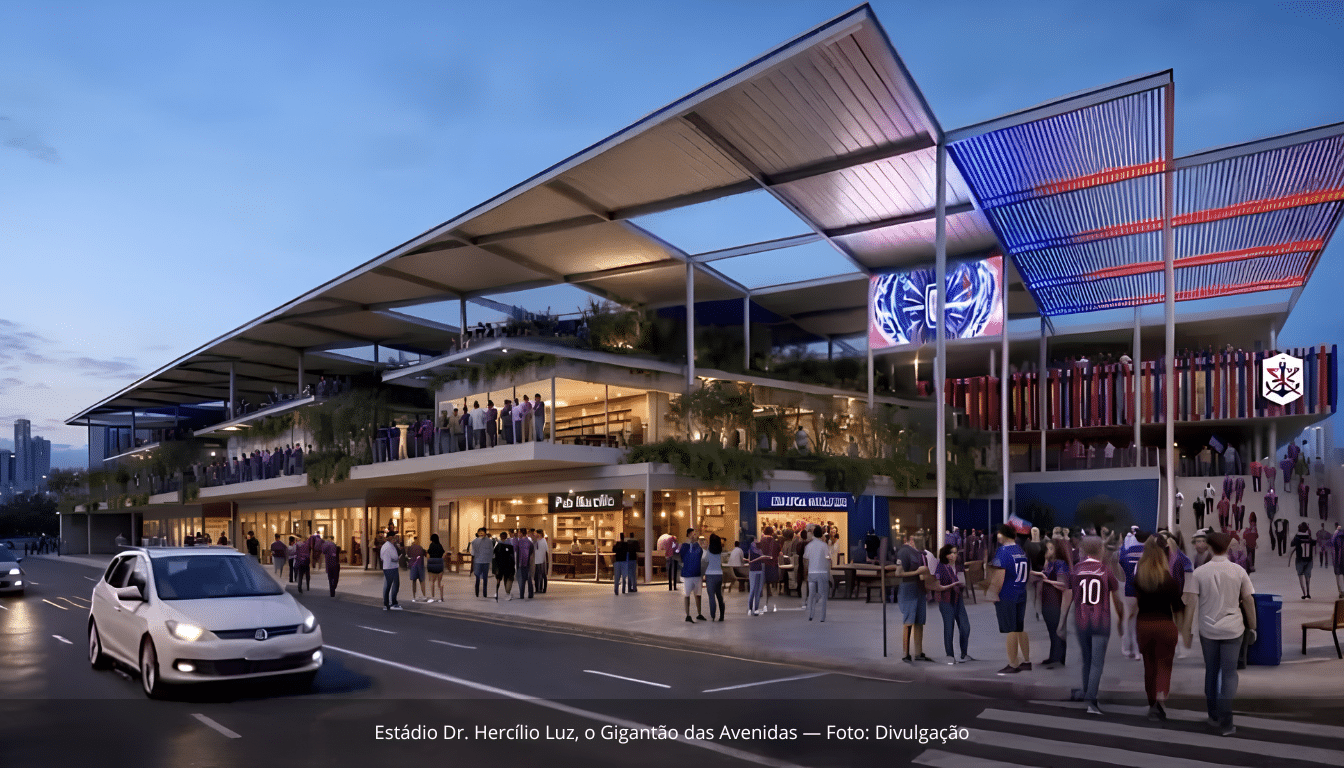Marcílio Dias apresenta projeto de nova arena inspirada em modelos europeus para Itajaí