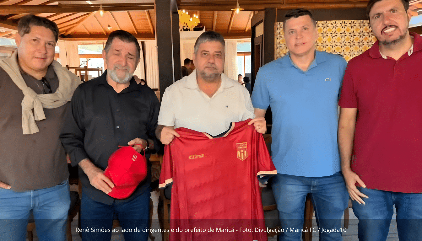 Renê Simões é anunciado como CEO do Maricá FC e assume gestão do futebol profissional e das categorias de base