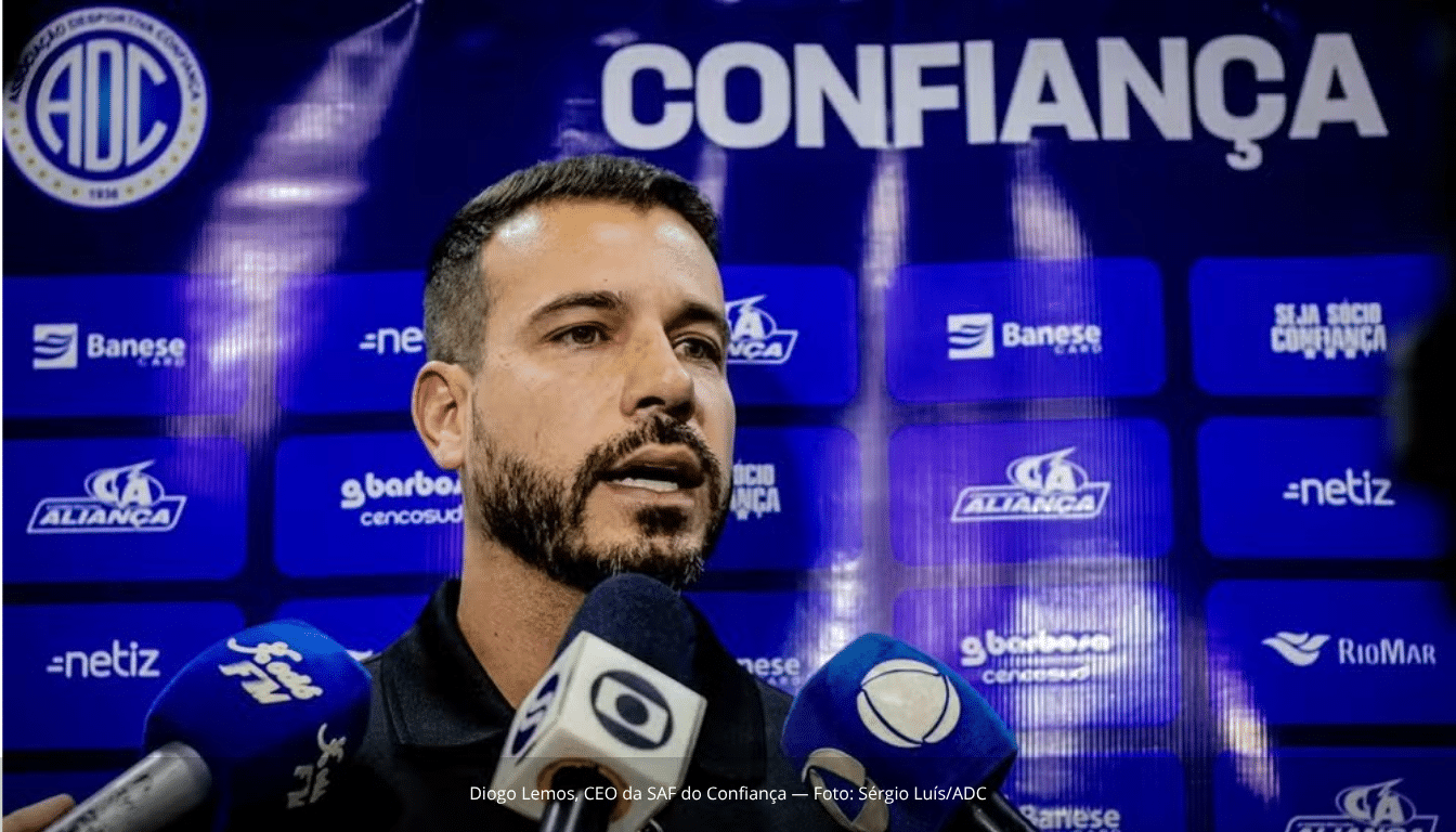 CEO da SAF do Confiança se pronuncia após rebaixamento