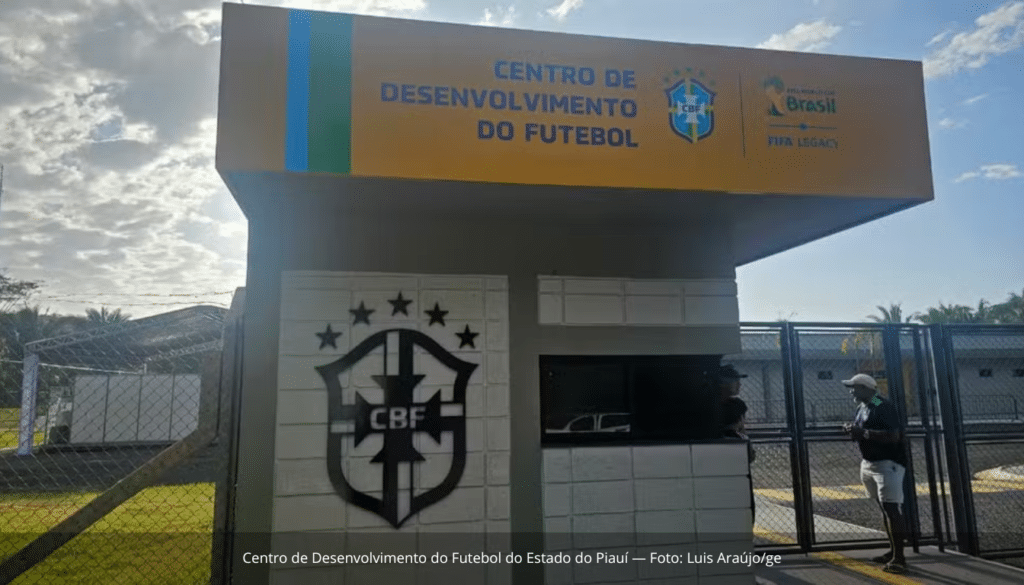 Centro de Desenvolvimento do Futebol fachada