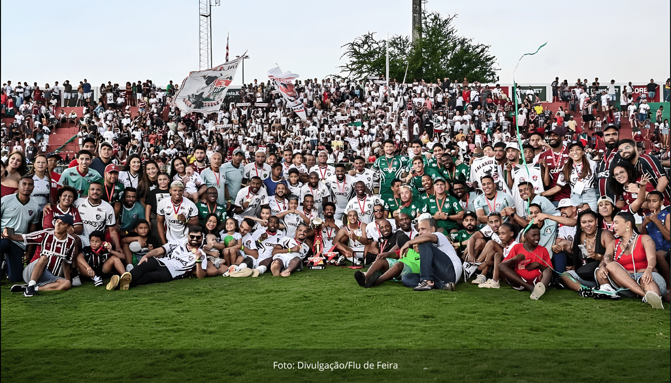 Fluminense de Feira vence o SSA FC, conquista a Série B do Baianão de forma invicta e garante acesso à elite