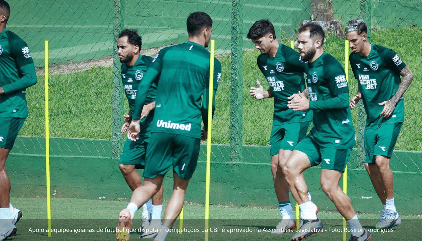Programa para apoiar equipes de futebol que disputam competições da CBF é chancelado pela Assembleia de Goiás