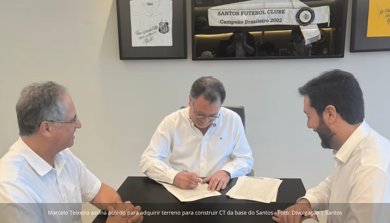 Santos adquire área de 700 mil m² e promete novo CT para a base